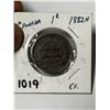 Image 1 : 1882H Canadian Large Cent