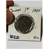 Image 1 : 1884 Canadian Large Cent