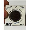 Image 1 : 1892 Canadian Large Cent