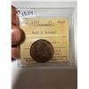 Image 1 : 1902 ICCS Graded - Canadian Large Cent - MS62