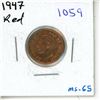 Image 1 : 1947 Canadian One Cent