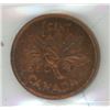 Image 2 : 1950 ICCS Graded - Canadian One Cent - MS64