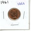 Image 1 : 1961 Canadian One Cent