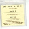 Image 3 : 1902H ICCS Graded - Canadian Five Cent - Small H - VF20