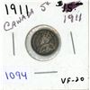 Image 1 : 1911 Canadian Five Cent