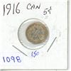 Image 1 : 1916 Canadian Five Cent