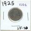 1925 Canadian Five Cent