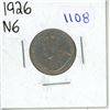 1926 Canadian Five Cent - Near 6