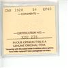 Image 3 : 1928 ICCS Graded - Canadian Five Cent - EF40