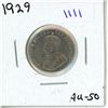 1929 Canadian Five Cent