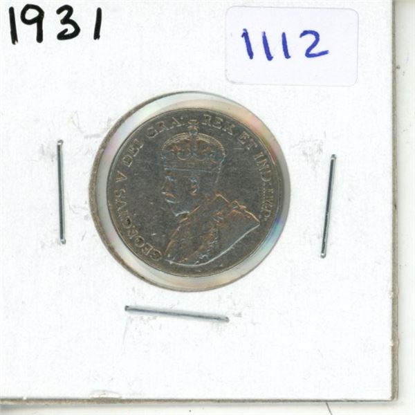 1931 Canadian Five Cent