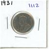 1931 Canadian Five Cent