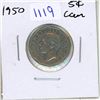 1950 Canadian Five Cent