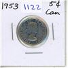 1953 Canadian Five Cent