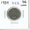 1959 Canadian Five Cent