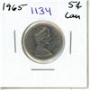 1965 Canadian Five Cent