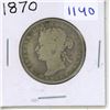 1870 Canadian Fifty Cent