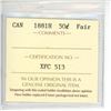 Image 3 : 1881H ICCS Graded - Canadian Fifty Cent - Fair