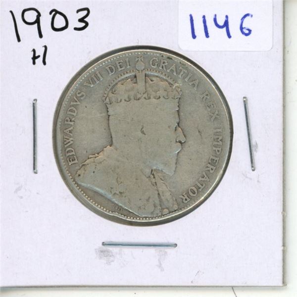 1903H Canadian Fifty Cent