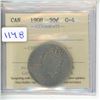 1908 ICCS Graded - Canadian Fifty Cent - G4
