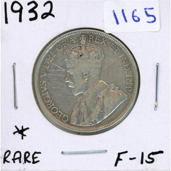 1932 Canadian Fifty Cent