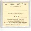 Image 3 : 1948 ICCS Graded - Canadian Fifty Cent - F15