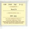 Image 3 : 1949 ICCS Graded - Canadian Fifty Cent - Hoof/9 - F12