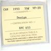 Image 3 : 1950 ICCS Graded - Canadian Fifty Cent - Design - VF20
