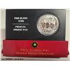 Image 1 : 2005 ANNIVERSARY END OF WWll - 1 OUNCE .999 FINE SILVER 5$ COIN. ROYAL CANADIAN MINT.