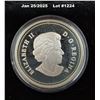 Image 3 : 2013 FRANZ JOHNSTON- GUARDIAN OF THE GORGE - 1 OUNCE .999 FINE SILVER $20 COIN.  ROYAL CANADIAN MINT