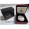 Image 1 : 2011 D-10 LOCOMOTIVE TRAIN $20 COIN - 1 OUNCE .999 FINE SILVER  ROYAL CANADIAN MINT