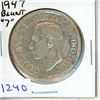 Image 1 : 1947 Canadian Silver Dollar - Blunt 7