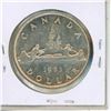 Image 2 : 1953 Canadian Silver Dollar - NSF - FWL