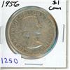 1956 Canadian Silver Dollar