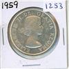 1959 Canadian Silver Dollar