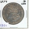 Image 1 : 1879 USA Morgan Dollar