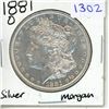 Image 1 : 1881O USA Morgan Dollar