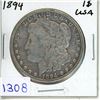 Image 1 : 1894 USA Morgan Dollar