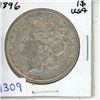 Image 1 : 1896 USA Morgan Dollar
