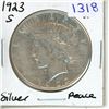 Image 1 : 1923S USA Peace Dollar