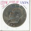 Image 1 : 1974D USA Eisenhower Dollar