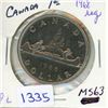 Image 1 : 1968 Canadian Nickel Dollar