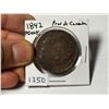 Image 1 : 1842 Province of Canada One Cent