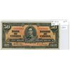 Image 1 : 1937 Bank of Canada - Fifty Dollar Bank Note