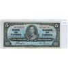 Image 1 : 1937 Bank of Canada - Five Dollar Bank Note