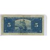 Image 2 : 1937 Bank of Canada - Five Dollar Bank Note