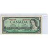 Image 1 : 1954 Bank of Canada - One Dollar Bank Note