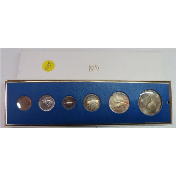 1967 canadian centennial six coin silver set