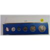 1967 canadian centennial six coin silver set
