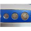 Image 3 : 1967 canadian centennial six coin silver set